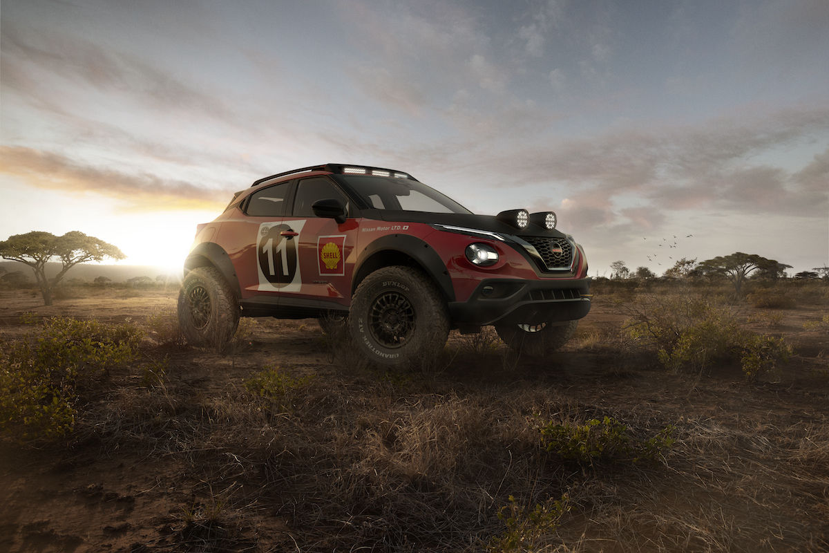 Nissan JUKE Rally Tribute Concept, un omaggio alla 240Z