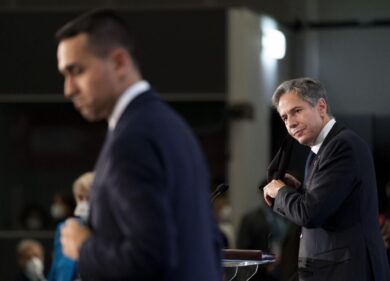 Draghi-Di Maio, riatlantizzazione completata.Blinken e G20 allontanano la Cina