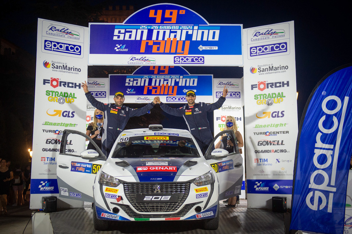 I Nucita su Peugeot 208 in vetta al CIR 2RM