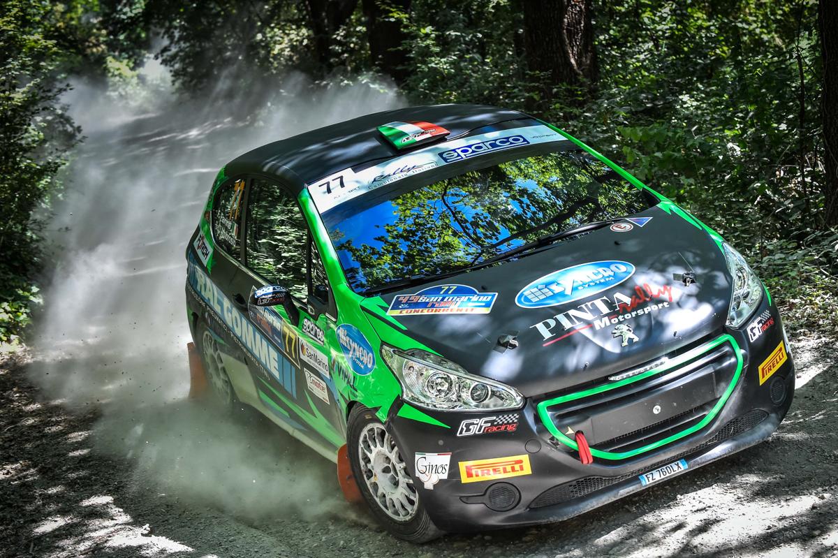 La terra di San Marino laurea Farina nel 208 Rally Cup Top La terra di San Marino laurea Farina nel 208 Rally Cup Top