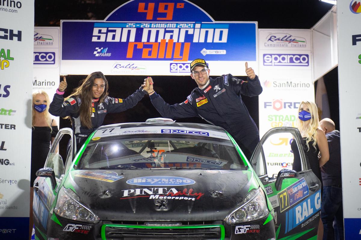 La terra di San Marino laurea Farina nel 208 Rally Cup Top La terra di San Marino laurea Farina nel 208 Rally Cup Top