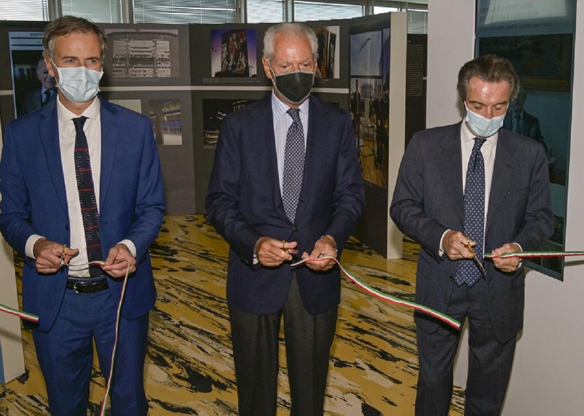 Inaugurata la mostra sui 60 anni del Pirellone Inaugurata la mostra sui 60 anni del Pirellone