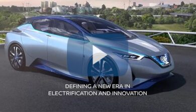 Nissan lancia primo ecosistema mondiale di veicoli green