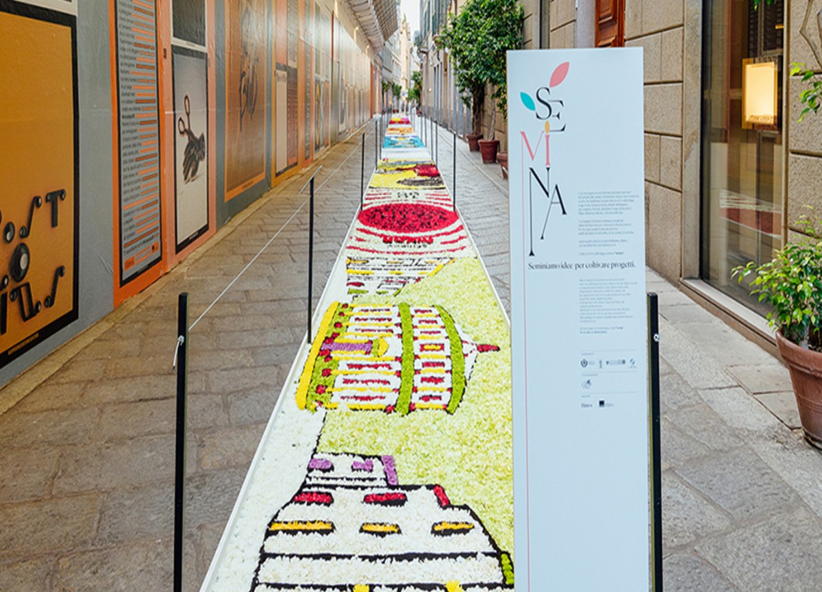 Semina-L’Infiorata di Via della Spiga: 200mila fiori e idee per Milano Semina-L’Infiorata di Via della Spiga: 200mila fiori e idee per Milano
