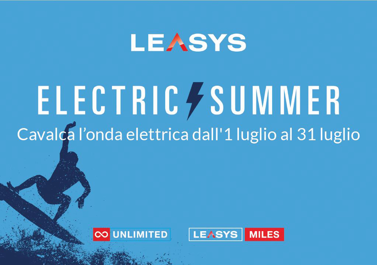 Leasys lancia la “Electric Summer”, dedicate alla mobilità elettrica Leasys lancia la “Electric Summer”, dedicate alla mobilità elettrica