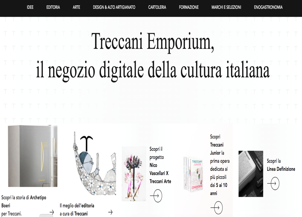 sito Treccani Emporium sito Treccani Emporium