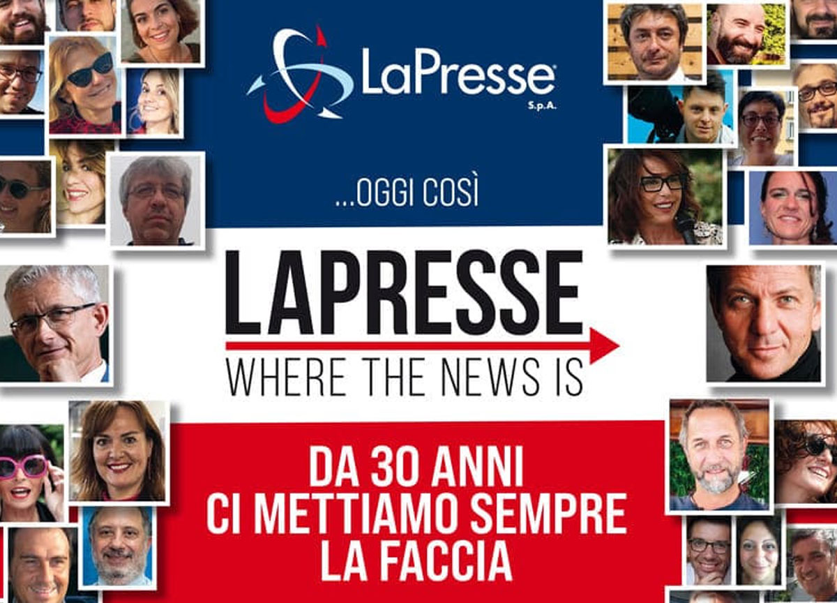 LaPresse presenta il nuovo logo LaPresse presenta il nuovo logo