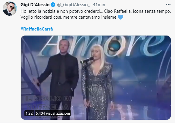 Raffaella Carrà unisce Italia e Spagna, rivali negli Europei di calcio Raffaella Carrà unisce Italia e Spagna, rivali negli Europei di calcio
