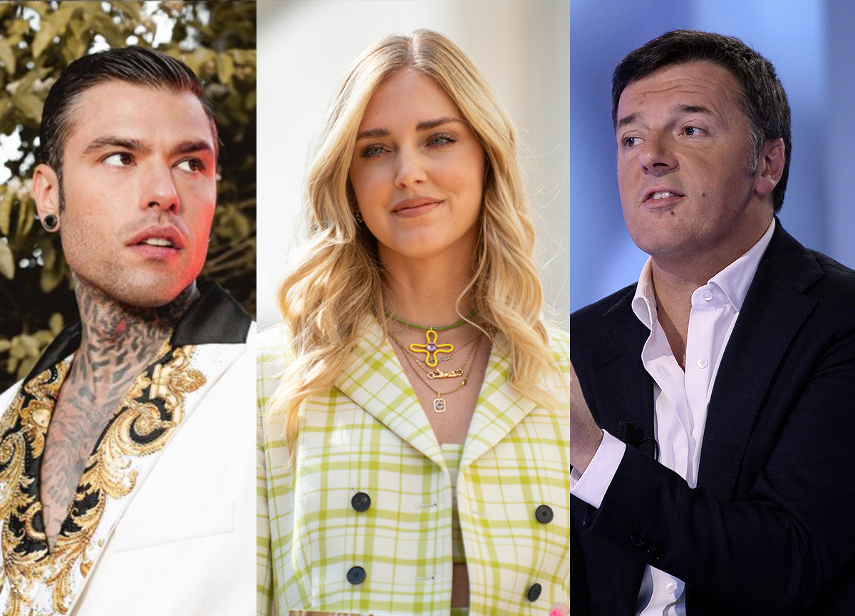 Ferragnez: “Politici fate schifo, Renzi piscia su italiani dicendo ‘è pioggia”