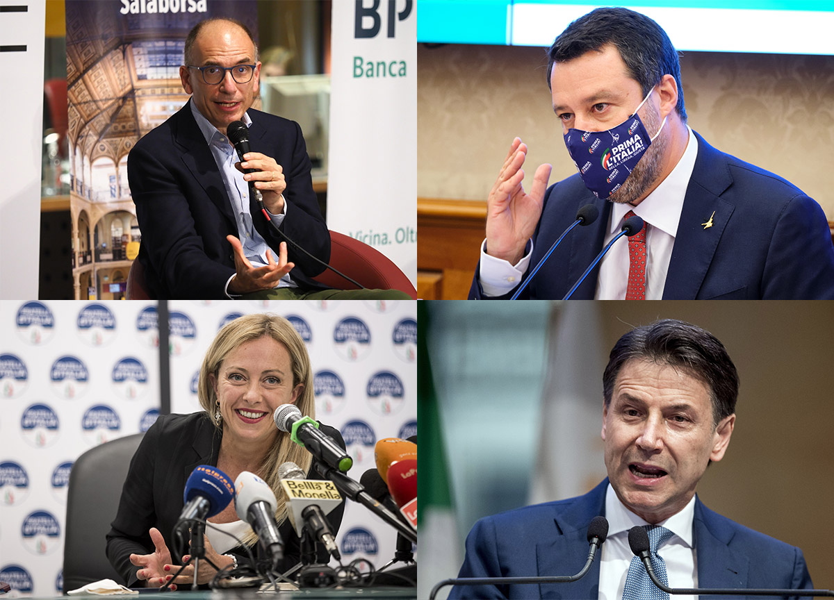 Sondaggi, Salvini premier dopo Draghi. Battuti Letta, Conte e Meloni Sondaggi, Salvini premier dopo Draghi. Battuti Letta, Conte e Meloni