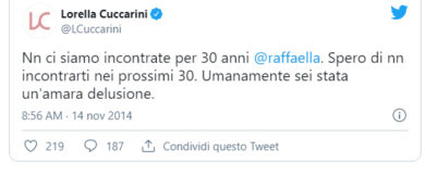 Raffaella Carrà, Heather Parisi fa polemica: si riferisce a Lorella Cuccarini?