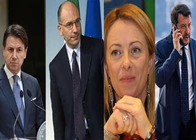 Sondaggi, M5S affonda con scontro Grillo-Conte. Meloni ora scende. E Salvini..