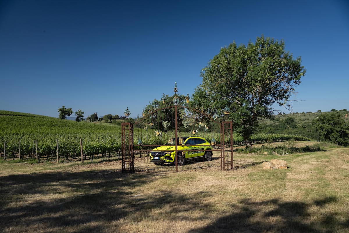 Con la nuova Mercedes Classe Calla scoperta  di Hypermaremma