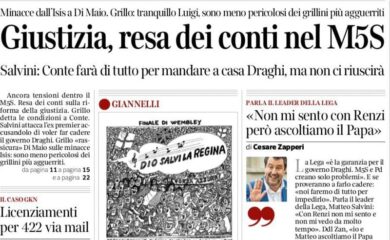 Salvini: Conte farà di tutto per mandare a casa Draghi – Il tg VERO GIORNALE