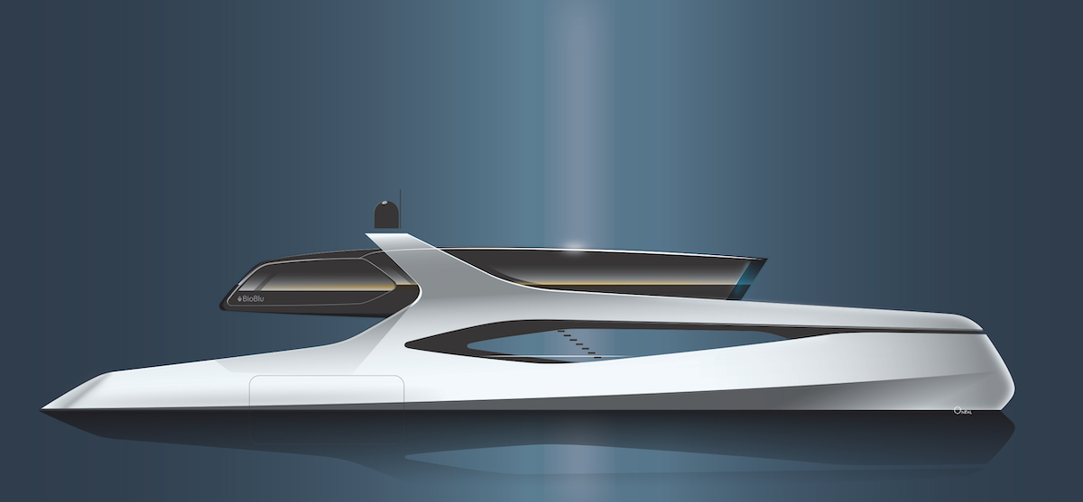 Grazie a Bioblu e Ontal nasce il concept dello yacht green Grazie a Bioblu e Ontal nasce il concept dello yacht green