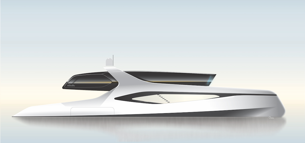 Grazie a Bioblu e Ontal nasce il concept dello yacht green Grazie a Bioblu e Ontal nasce il concept dello yacht green
