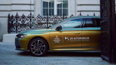 una DS 9 E-TENSE 225 protagonista alla Paris Fashion Week