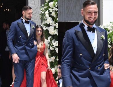Donnarumma campione di stile con i vestiti Made in Brindisi di Bottega Dalmut