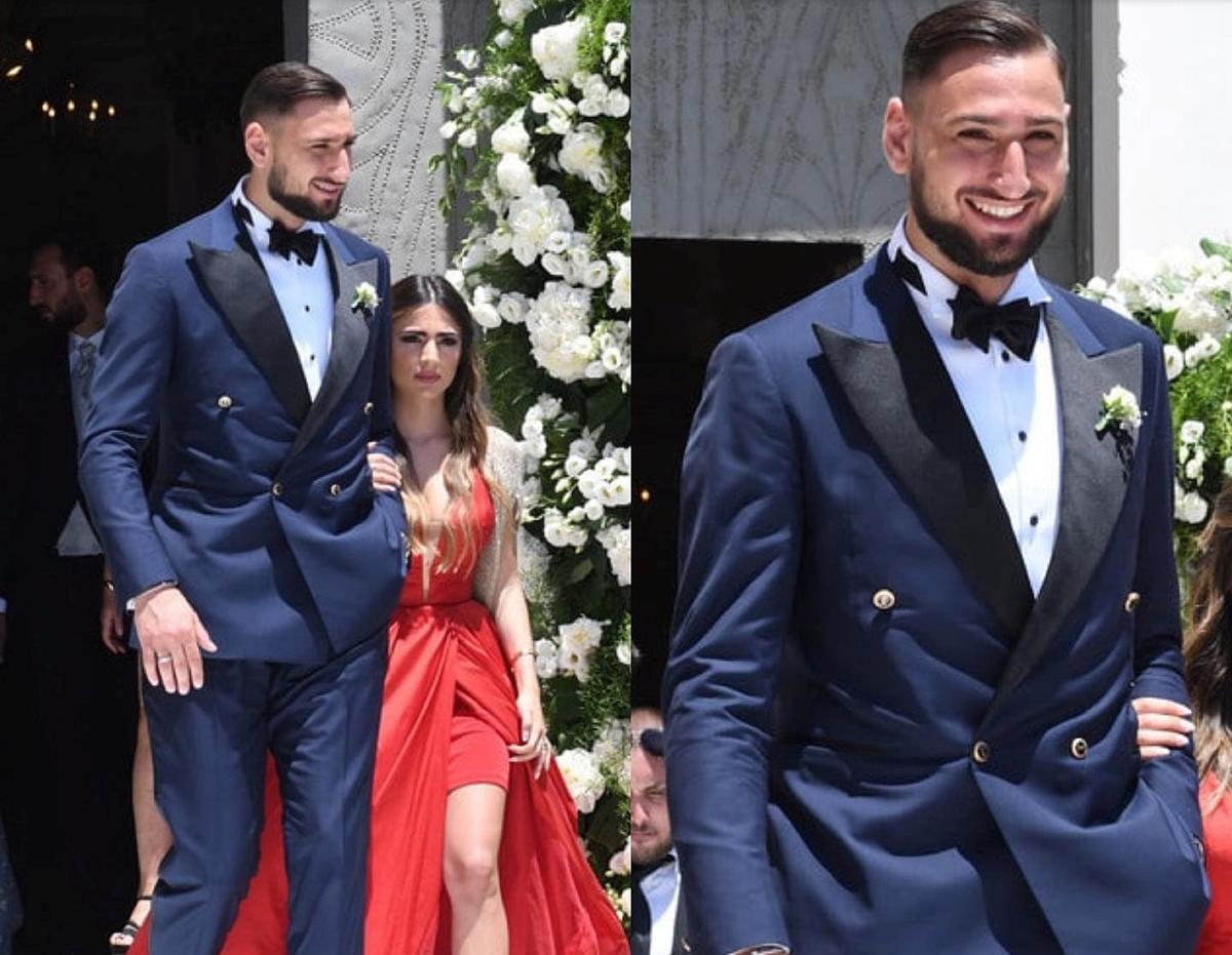 Donnarumma campione di stile con i vestiti Made in Brindisi di Bottega Dalmut Donnarumma campione di stile con i vestiti Made in Brindisi di Bottega Dalmut