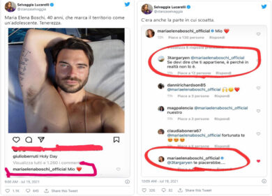 Selvaggia Lucarelli “blasta” Maria Elena Boschi per il post su Giulio Berruti