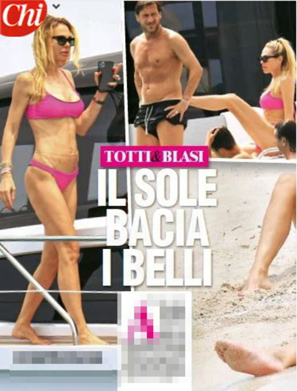 Ilary Blasi: bikini blu o fucsia? Spettacolo (le foto). Totti-Roma, Mourinho.. Ilary Blasi: bikini blu o fucsia? Spettacolo (le foto). Totti-Roma, Mourinho..