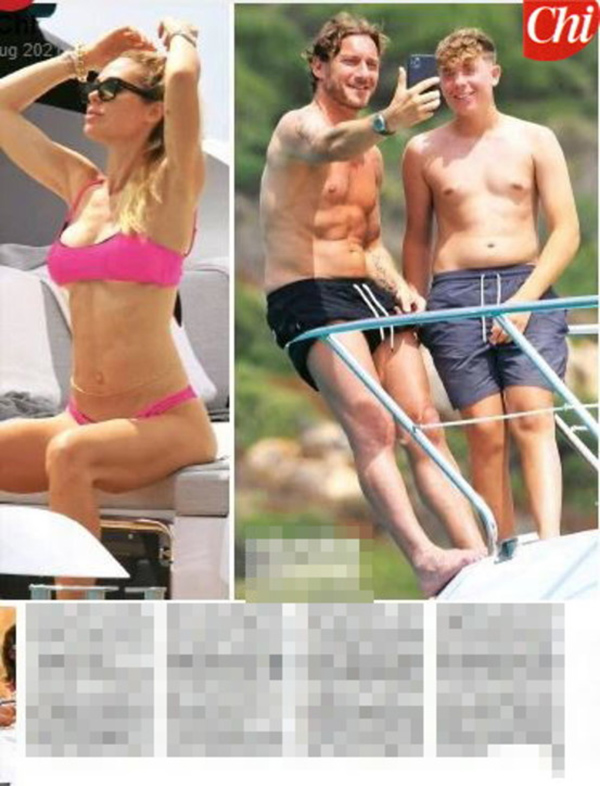 Ilary Blasi: bikini blu o fucsia? Spettacolo (le foto). Totti-Roma, Mourinho.. Ilary Blasi: bikini blu o fucsia? Spettacolo (le foto). Totti-Roma, Mourinho..