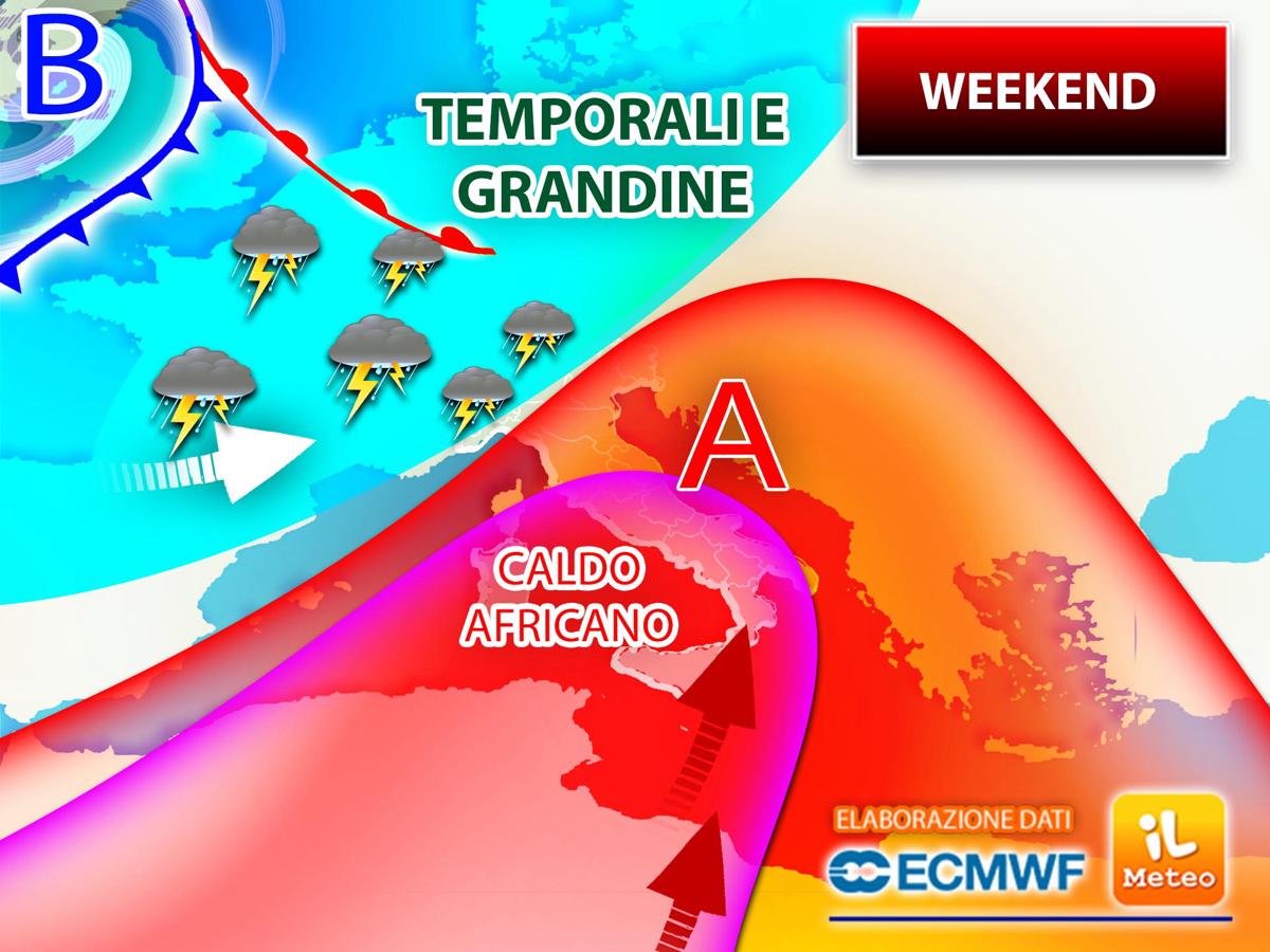 Meteo weekend: caldo fino a sabato, poi l’estate diventerà autunno a lungo Meteo weekend: caldo fino a sabato, poi l’estate diventerà autunno a lungo