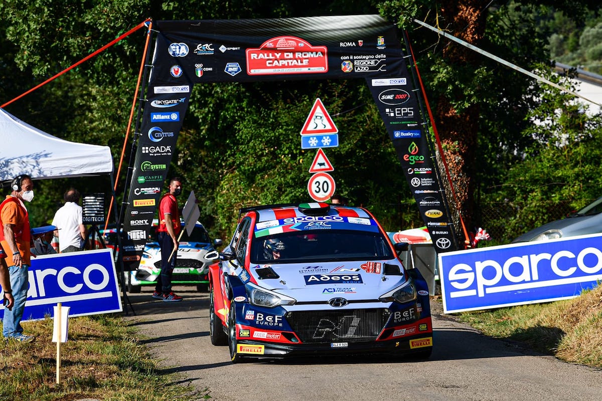 CIR, Rally di Roma Capitale, Crugnola subito in forma CIR, Rally di Roma Capitale, Crugnola subito in forma