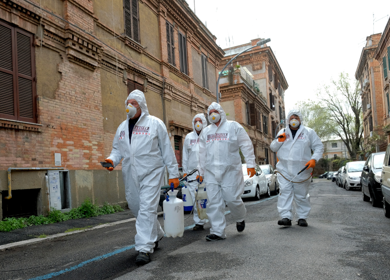 Covid-19, sanificazione business da 20 miliardi con oltre 500000 addetti Covid-19, sanificazione business da 20 miliardi con oltre 500000 addetti