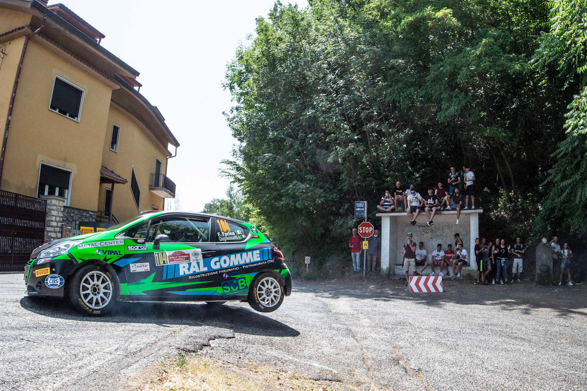 Peugeot Competition 208 rally cup top  Lucchesi si aggiudica il rally di Roma