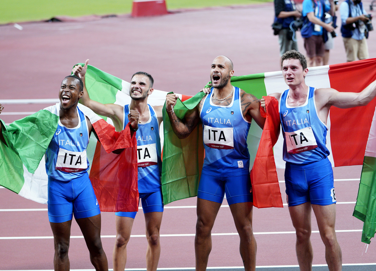 Olimpiadi Tokyo 2020, incredibile Italia: medaglia d’oro alla staffetta 4×100