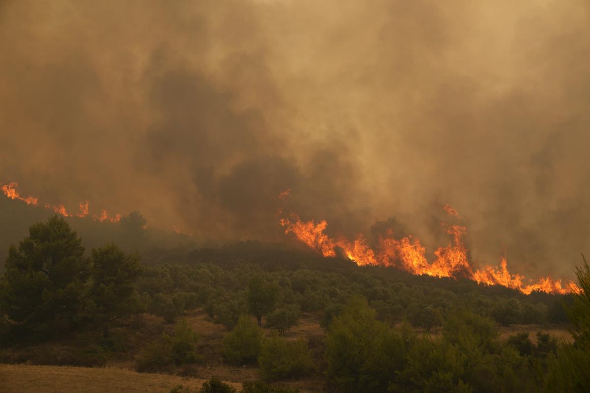 Grecia, incendi devastanti: turisti in fuga, feriti e cenere sull’Acropoli