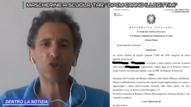 Mascherine a scuola, il Tar: “dpcm erano illegittimi” – Il tg VERO GIORNALE