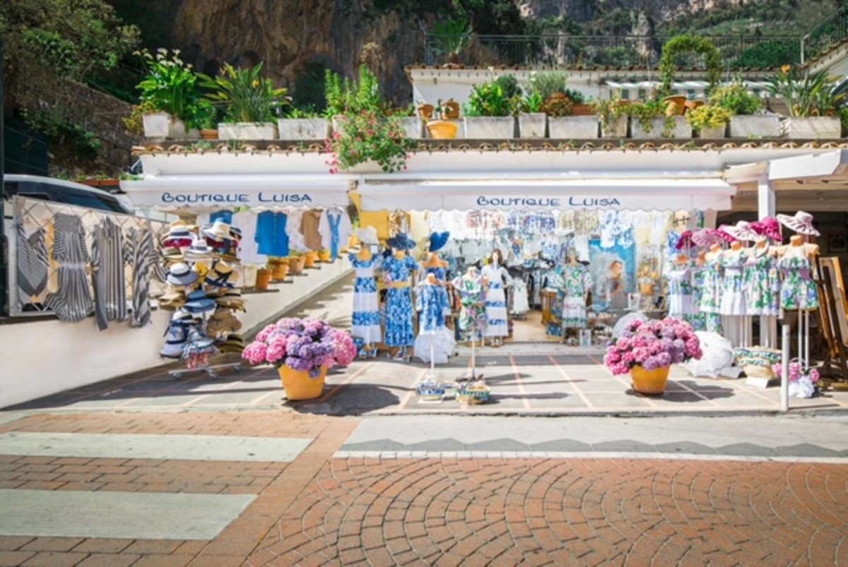 Luisa Moda Positano, l’atelier dei vip in Costiera