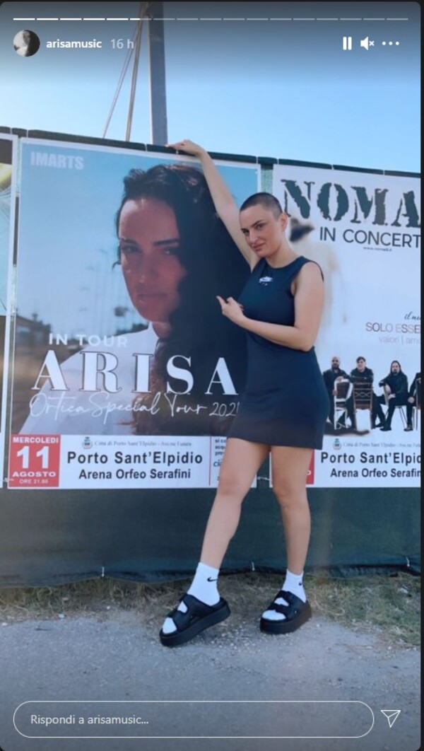 Arisa capelli corti, perché? “Ho una malattia”, annuncio su Instagram Arisa capelli corti, perché? “Ho una malattia”, annuncio su Instagram