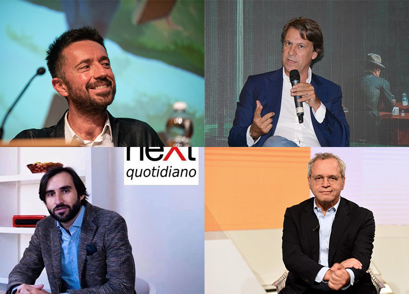 Giornalisti social, Scanzi ancora primo. Boom Lucarelli: scala 4 posizioni