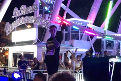 Salmo, live gratuito in Sardegna il luogo é Molo Brin di Olbia ore 22