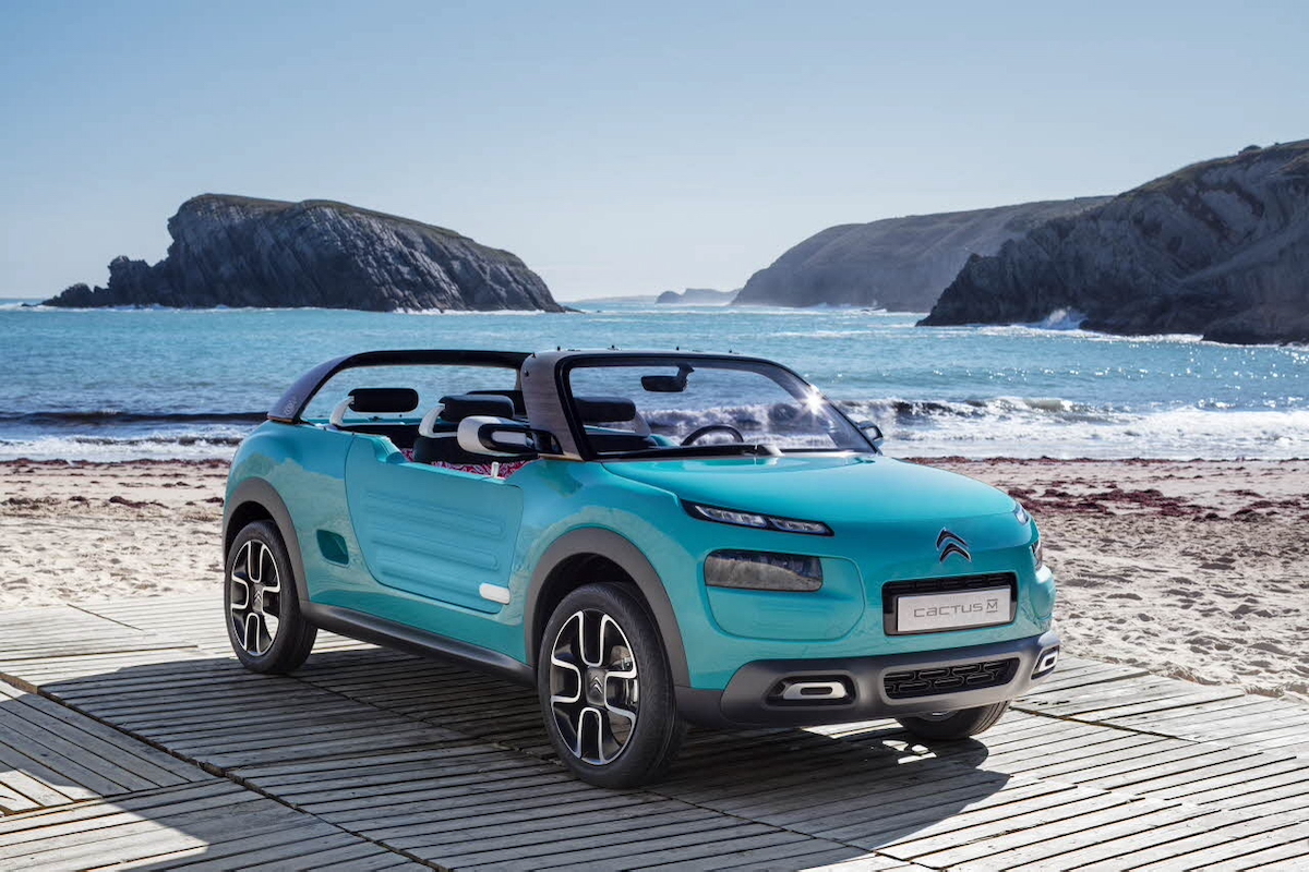 Citroën: dalla  Mehari alla Concept Car Cactus M, un viaggio in libertà