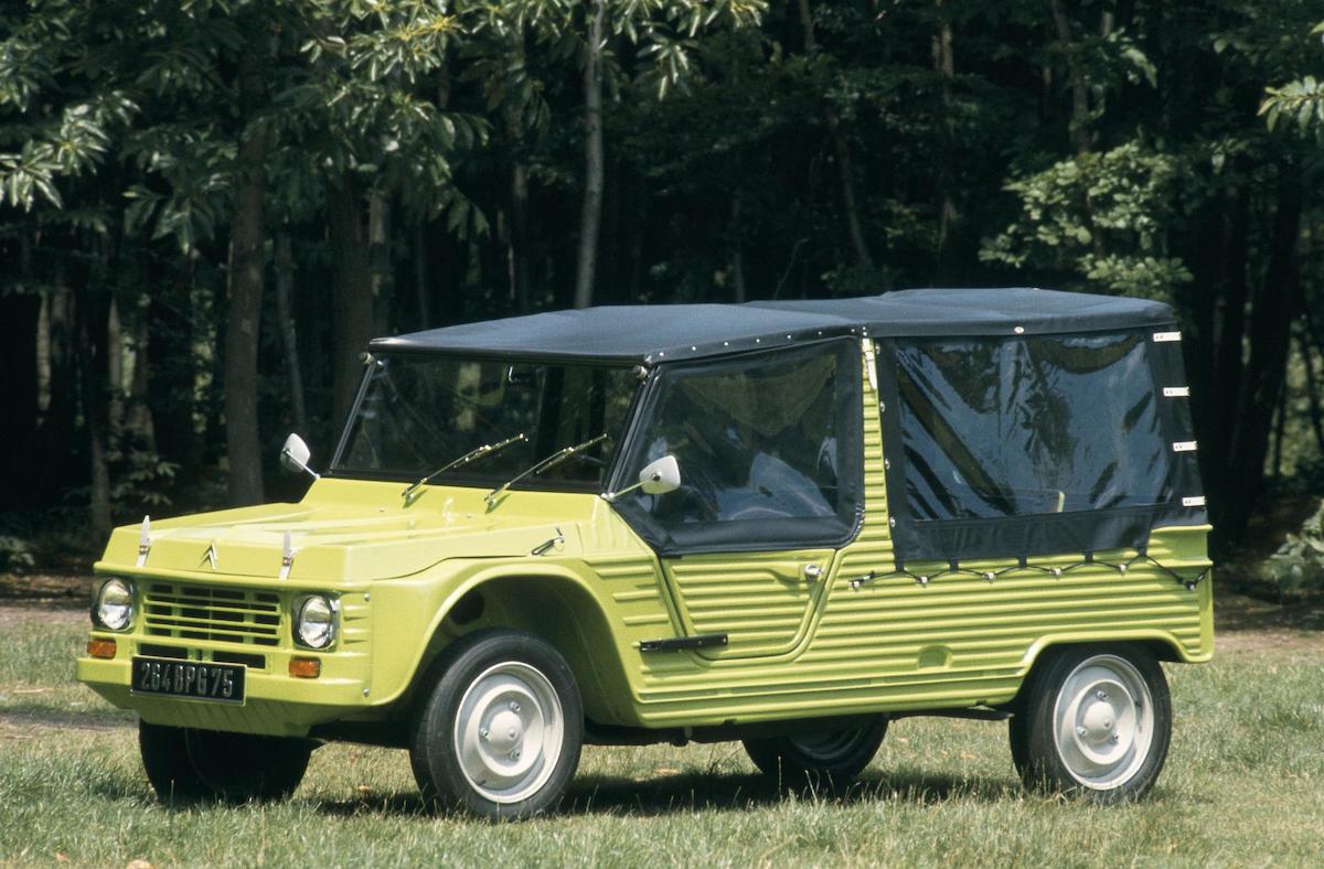 Citroën: dalla  Mehari alla Concept Car Cactus M, un viaggio in libertà