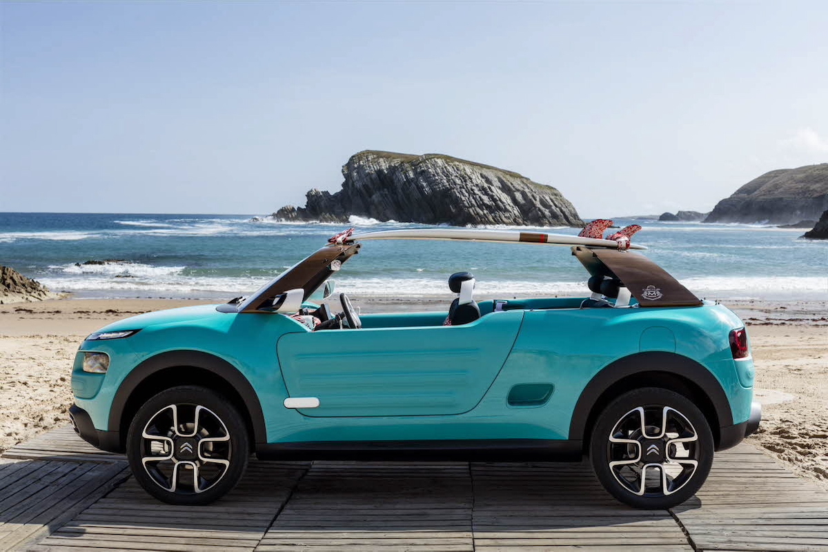 Citroën: dalla  Mehari alla Concept Car Cactus M, un viaggio in libertà