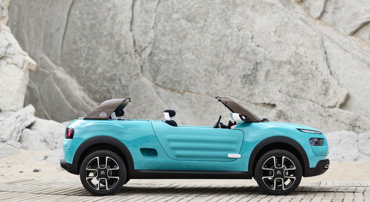Citroën: dalla  Mehari alla Concept Car Cactus M, un viaggio in libertà