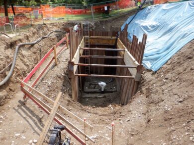 Milano, Comasina: finiti i lavori per gestire l’acqua in caso di forti piogge