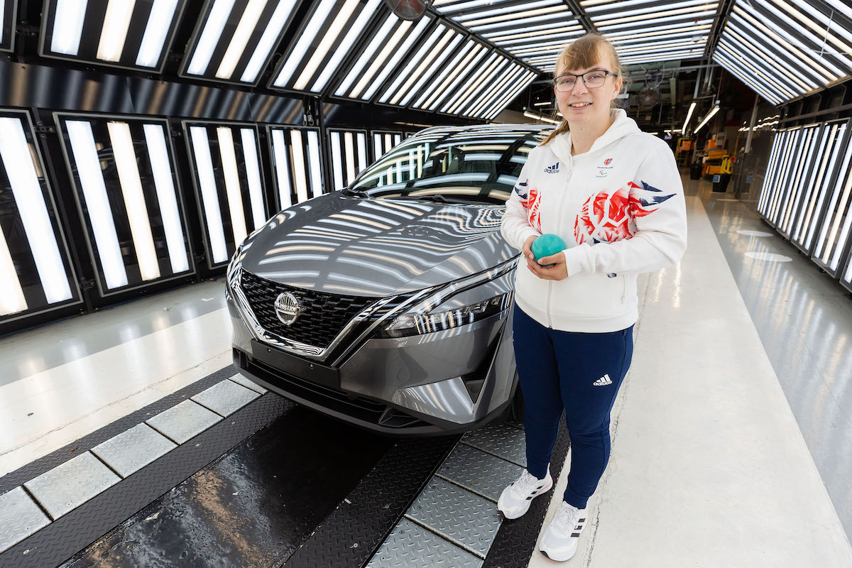 Anna Nicholson, ingegnere Nissan realizza il sogno paralimpico a Tokyo Anna Nicholson, ingegnere Nissan realizza il sogno paralimpico a Tokyo