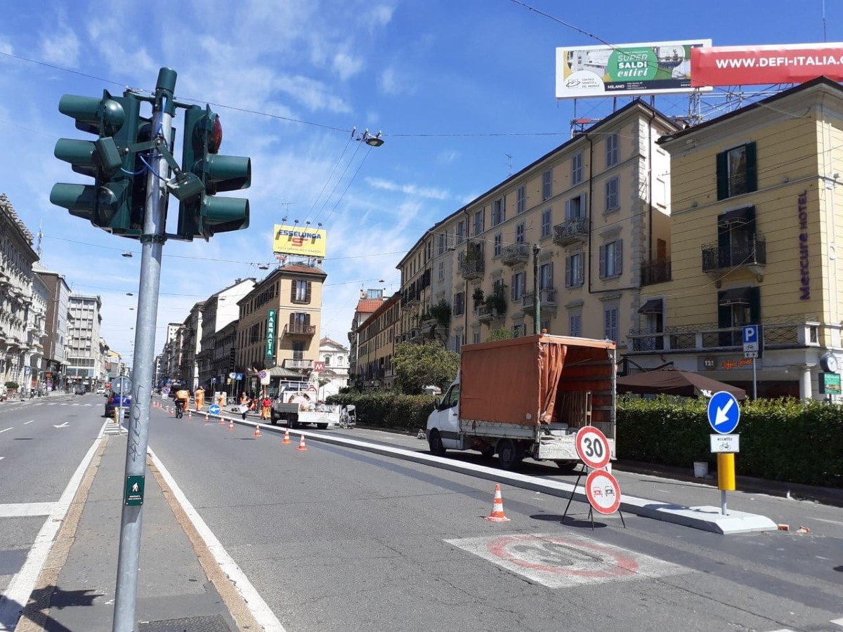 Ciclabile di corso Buenos Aires, Granelli: “Così miglioreremo la viabilità” Ciclabile di corso Buenos Aires, Granelli: “Così miglioreremo la viabilità”