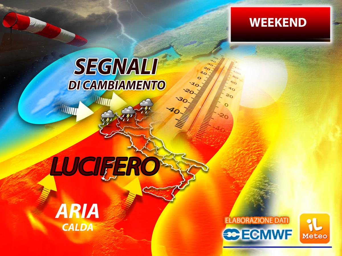Meteo, weekend rovente poi allarme temporali: ecco dove Meteo, weekend rovente poi allarme temporali: ecco dove