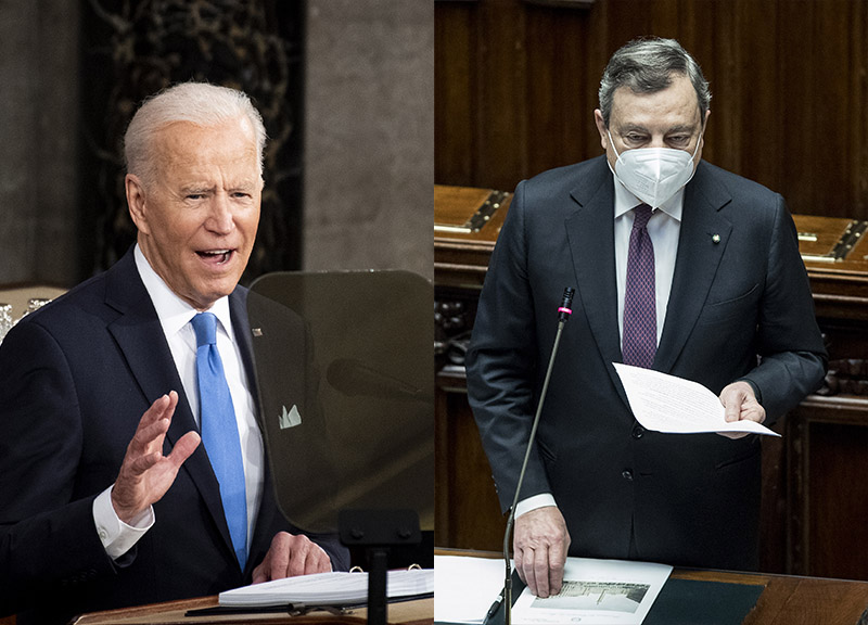 Afghanistan, Biden chiama Draghi. Merkel rilancia il ruolo di Putin Afghanistan, Biden chiama Draghi. Merkel rilancia il ruolo di Putin