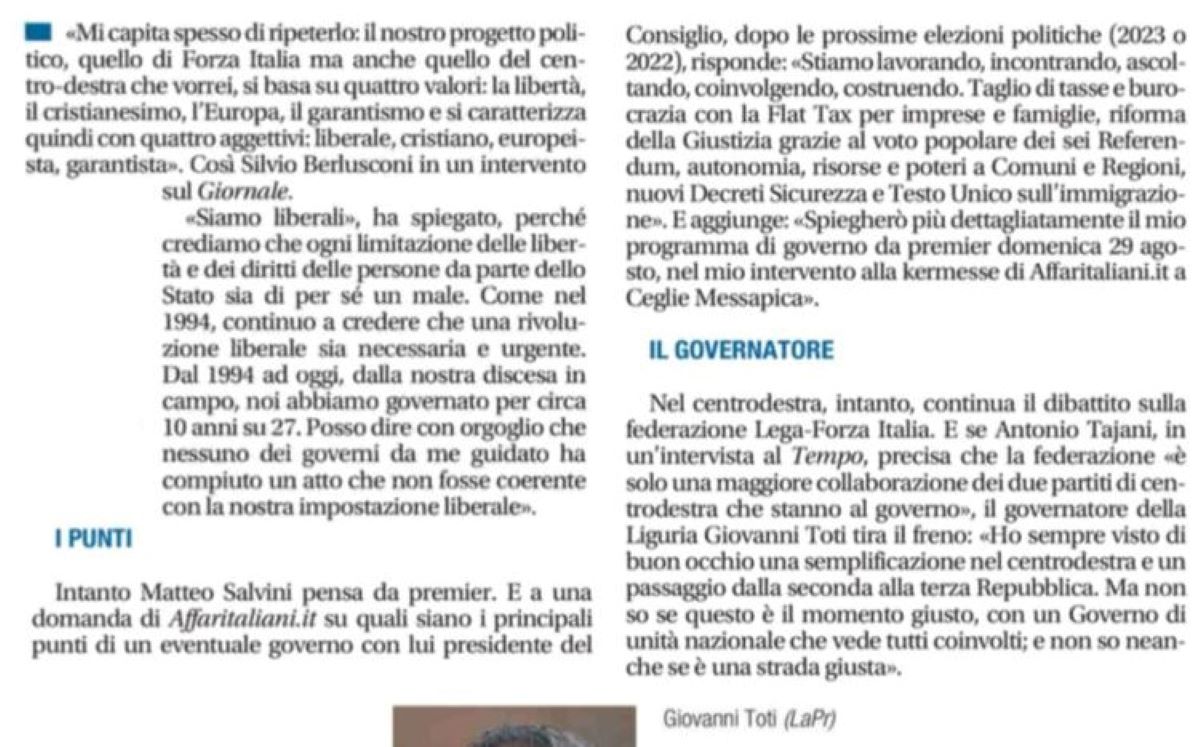La Piazza continua a fare notizia, da Libero al Messaggero: gli aggiornamenti La Piazza continua a fare notizia, da Libero al Messaggero: gli aggiornamenti