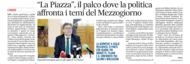 La Piazza continua a fare notizia, da Libero al Messaggero: gli aggiornamenti