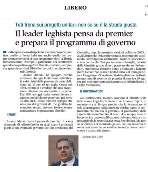 libero la piazza libero la piazza