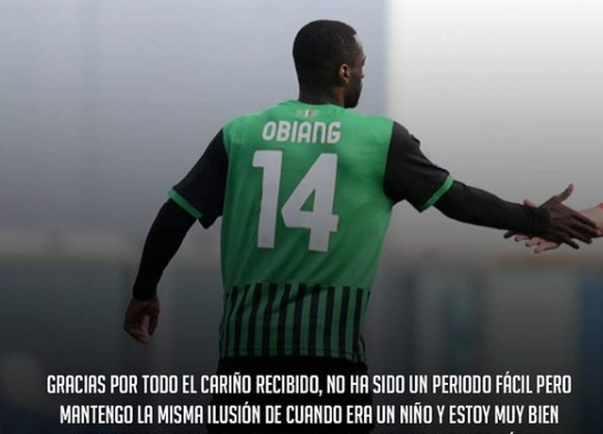 Sassuolo, Obiang ha la miocardite. La scoperta pochi giorni dopo il vaccino Sassuolo, Obiang ha la miocardite. La scoperta pochi giorni dopo il vaccino